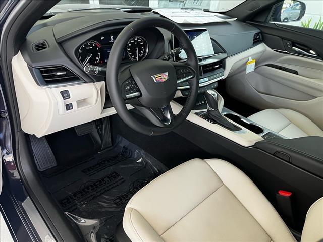 new 2025 Cadillac CT4 car, priced at $44,765