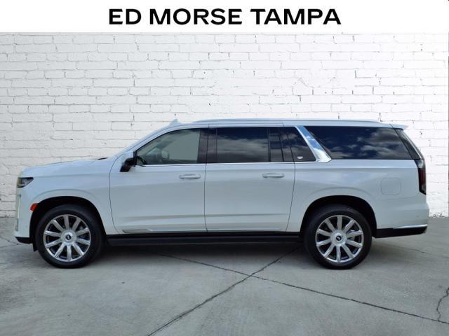 used 2021 Cadillac Escalade ESV car, priced at $71,415