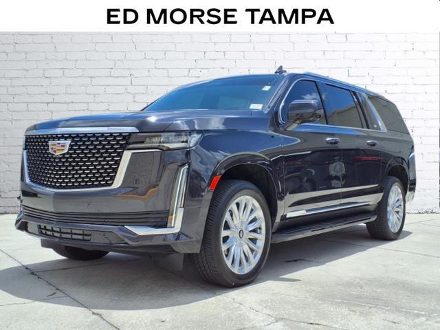 used 2024 Cadillac Escalade ESV car, priced at $80,404