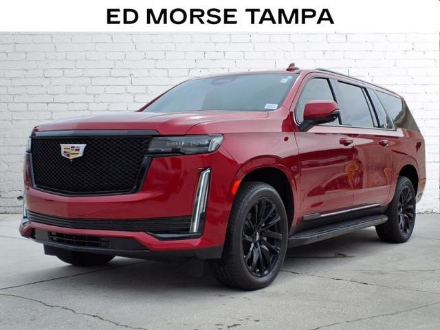 used 2021 Cadillac Escalade ESV car, priced at $64,476