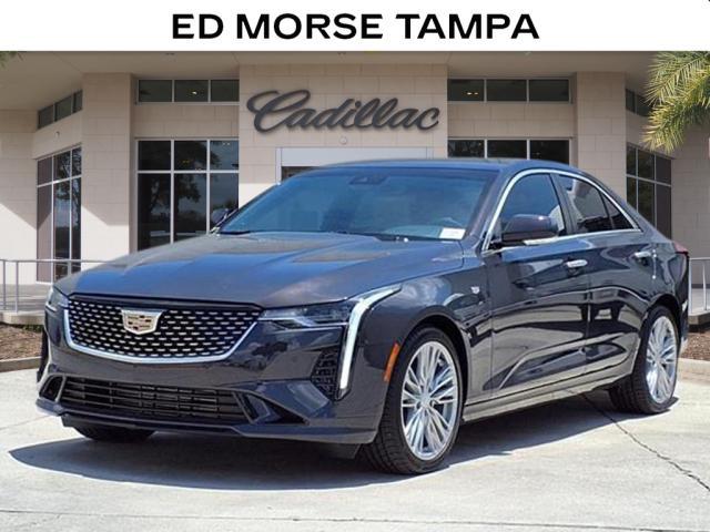new 2025 Cadillac CT4 car, priced at $43,215