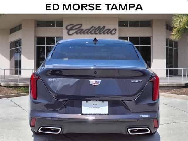new 2025 Cadillac CT4 car, priced at $43,215