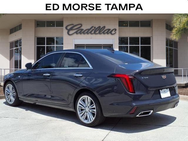 new 2025 Cadillac CT4 car, priced at $43,215
