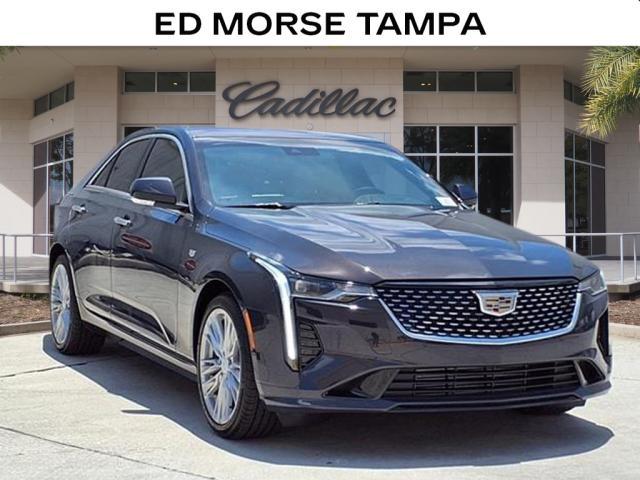 new 2025 Cadillac CT4 car, priced at $43,215