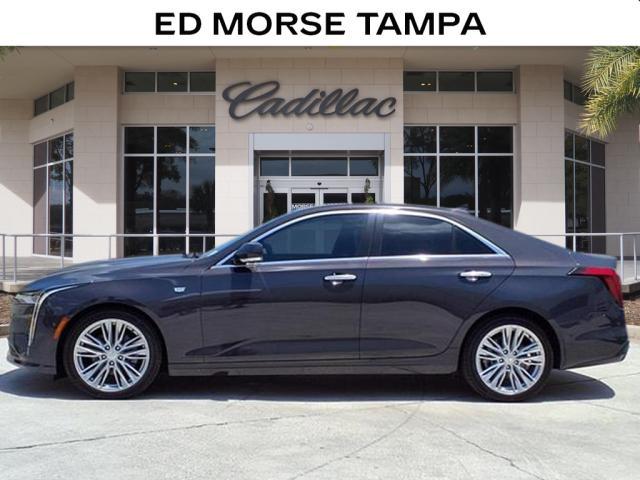 new 2025 Cadillac CT4 car, priced at $43,215