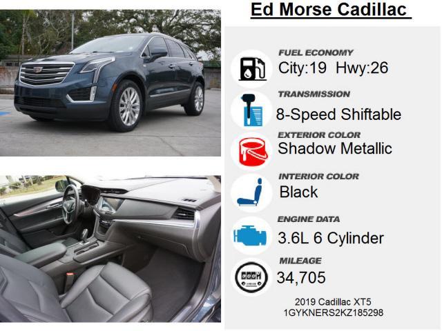 used 2019 Cadillac XT5 car, priced at $17,759