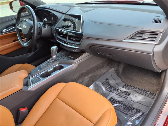 used 2024 Cadillac CT4 car, priced at $36,605