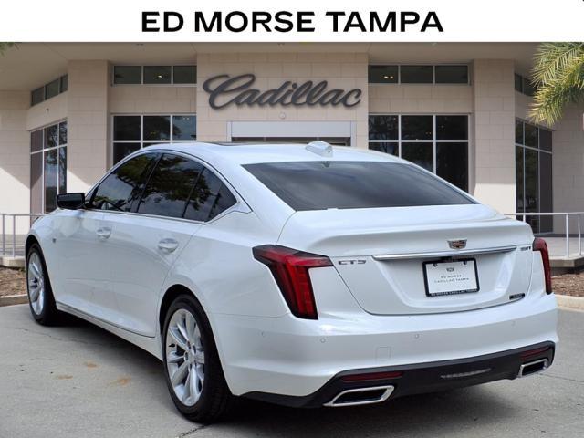 new 2025 Cadillac CT5 car, priced at $58,235