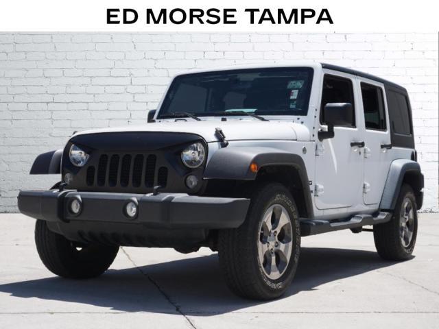 used 2018 Jeep Wrangler JK Unlimited car, priced at $24,997
