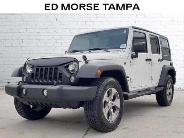 used 2018 Jeep Wrangler JK Unlimited car, priced at $23,888
