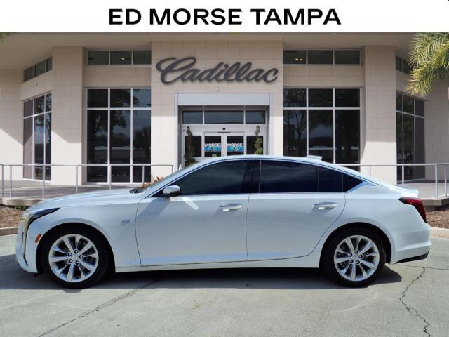 new 2025 Cadillac CT5 car, priced at $57,535