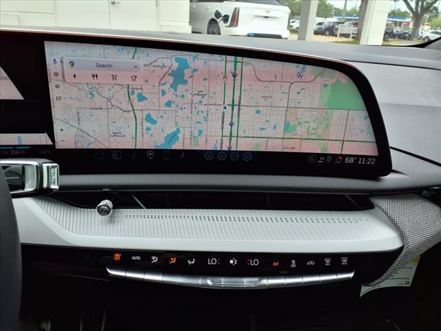 new 2025 Cadillac OPTIQ car, priced at $55,615