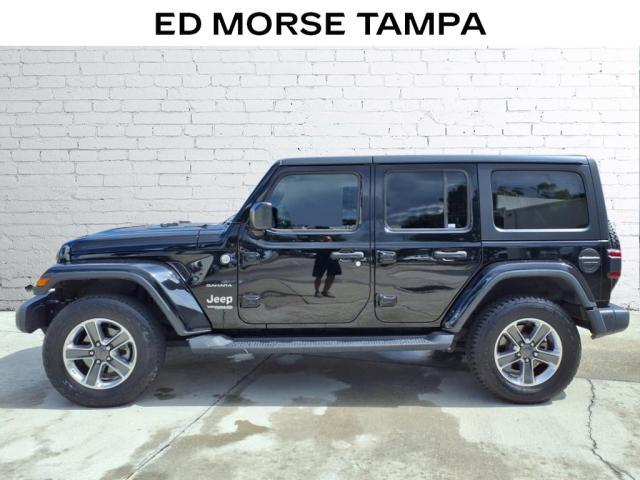 used 2020 Jeep Wrangler Unlimited car, priced at $29,498
