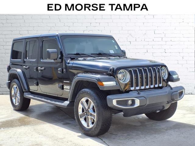 used 2020 Jeep Wrangler Unlimited car, priced at $29,498