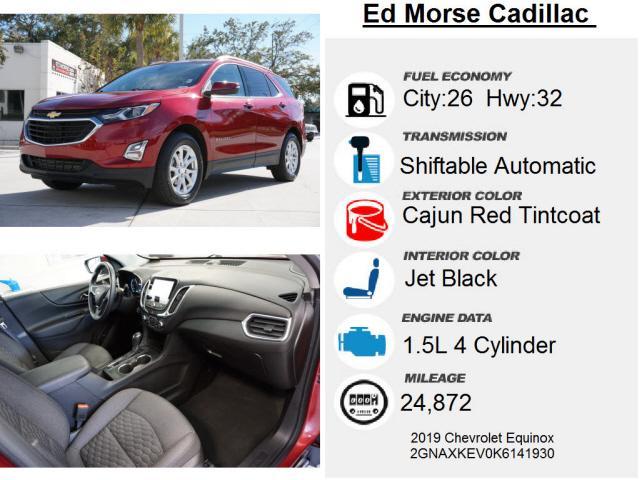 used 2019 Chevrolet Equinox car, priced at $16,187