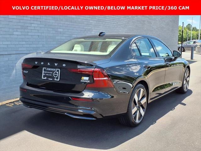 used 2024 Volvo S60 Recharge Plug-In Hybrid car, priced at $47,331