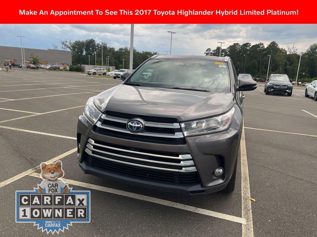 used 2017 Toyota Highlander Hybrid car, priced at $23,461