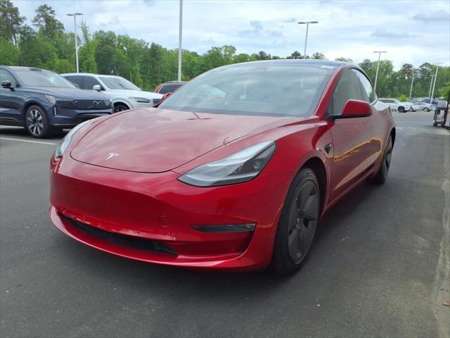 used 2021 Tesla Model 3 car, priced at $26,881