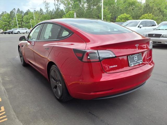 used 2021 Tesla Model 3 car, priced at $26,881