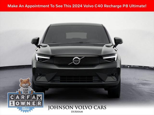 used 2024 Volvo C40 Recharge Pure Electric car, priced at $39,711