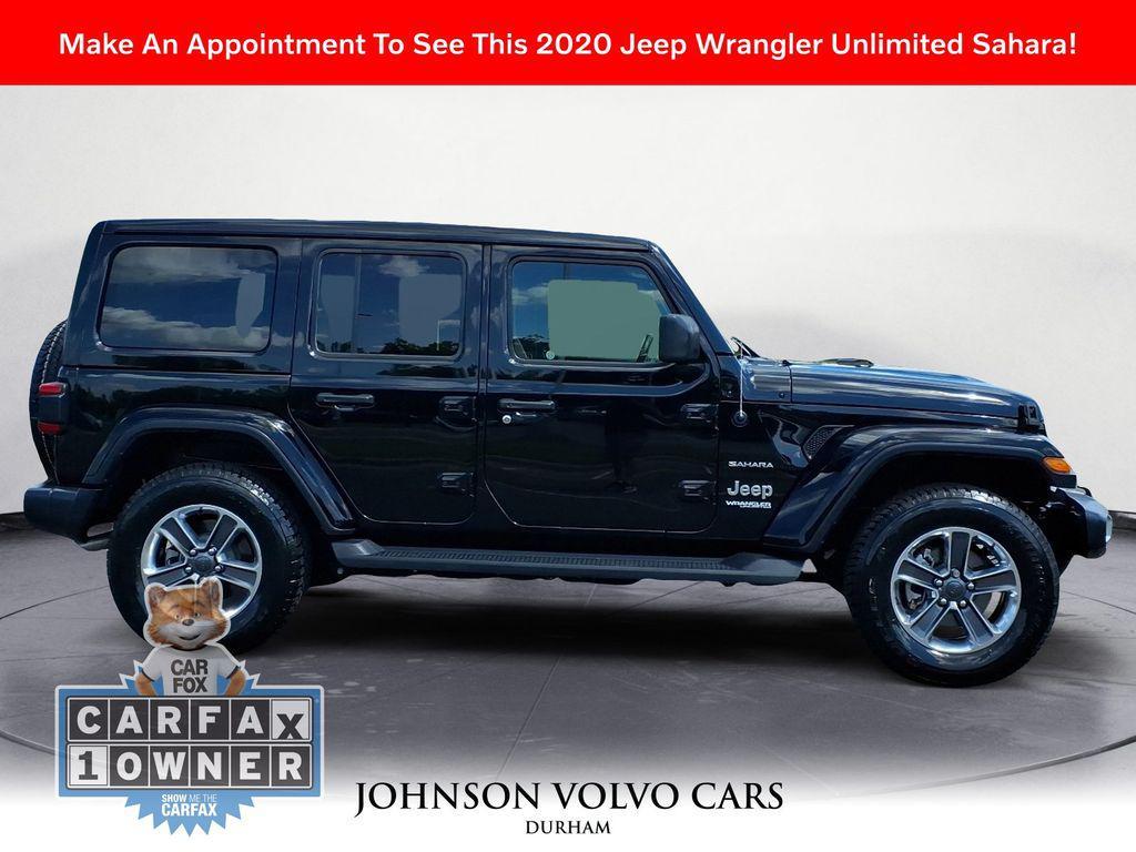 used 2020 Jeep Wrangler Unlimited car, priced at $31,751