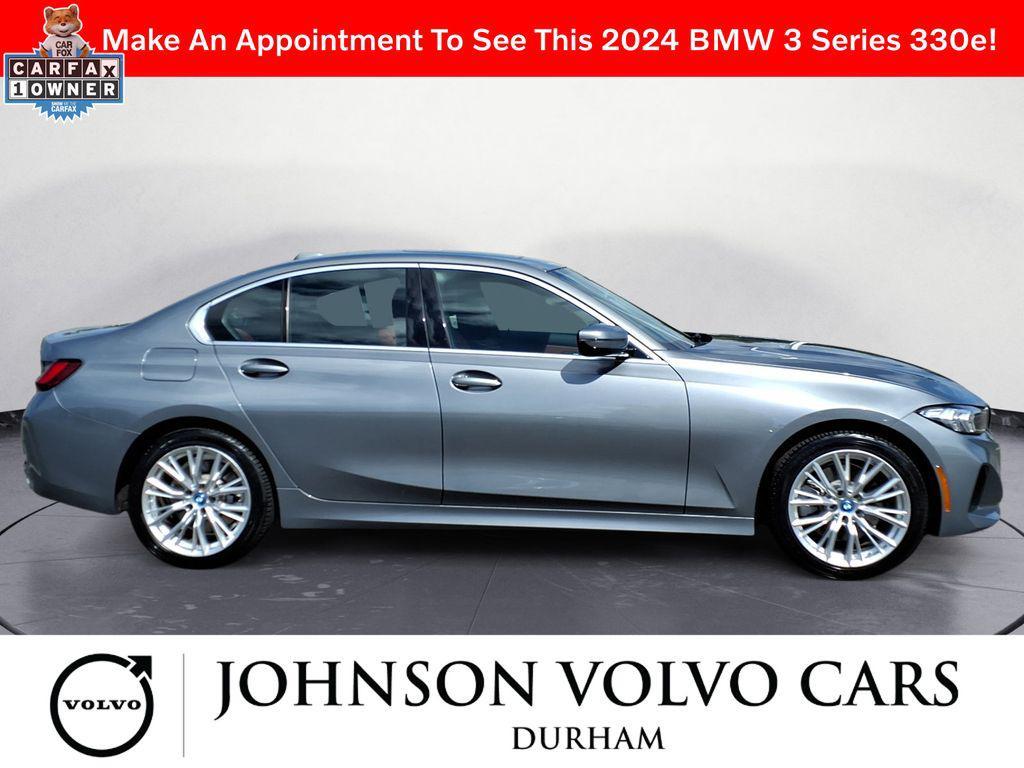 used 2024 BMW 330e car, priced at $27,743