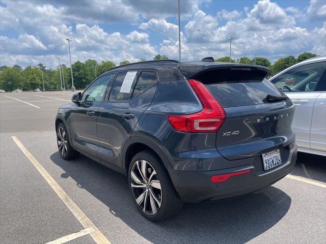 used 2022 Volvo XC40 Recharge Pure Electric car, priced at $33,683