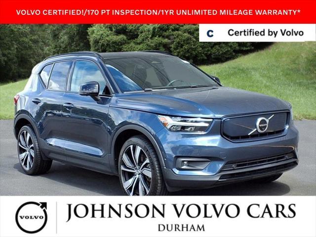 used 2022 Volvo XC40 Recharge Pure Electric car, priced at $32,994