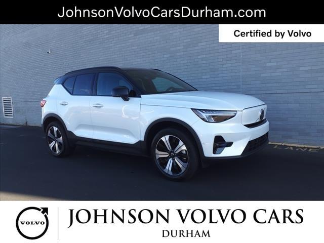 used 2023 Volvo XC40 Recharge Pure Electric car, priced at $32,881