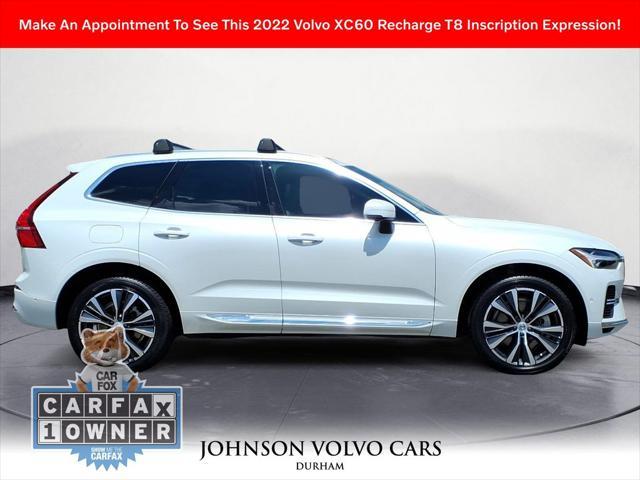 used 2022 Volvo XC60 Recharge Plug-In Hybrid car, priced at $40,221