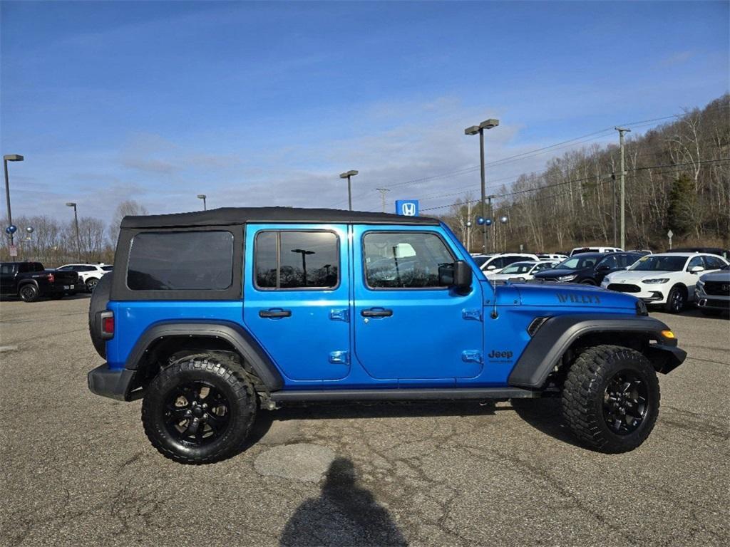 used 2021 Jeep Wrangler Unlimited car, priced at $26,980