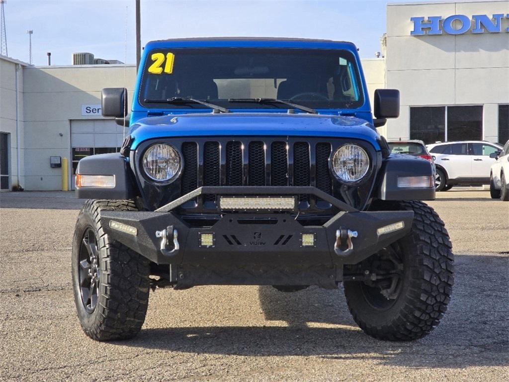 used 2021 Jeep Wrangler Unlimited car, priced at $26,980