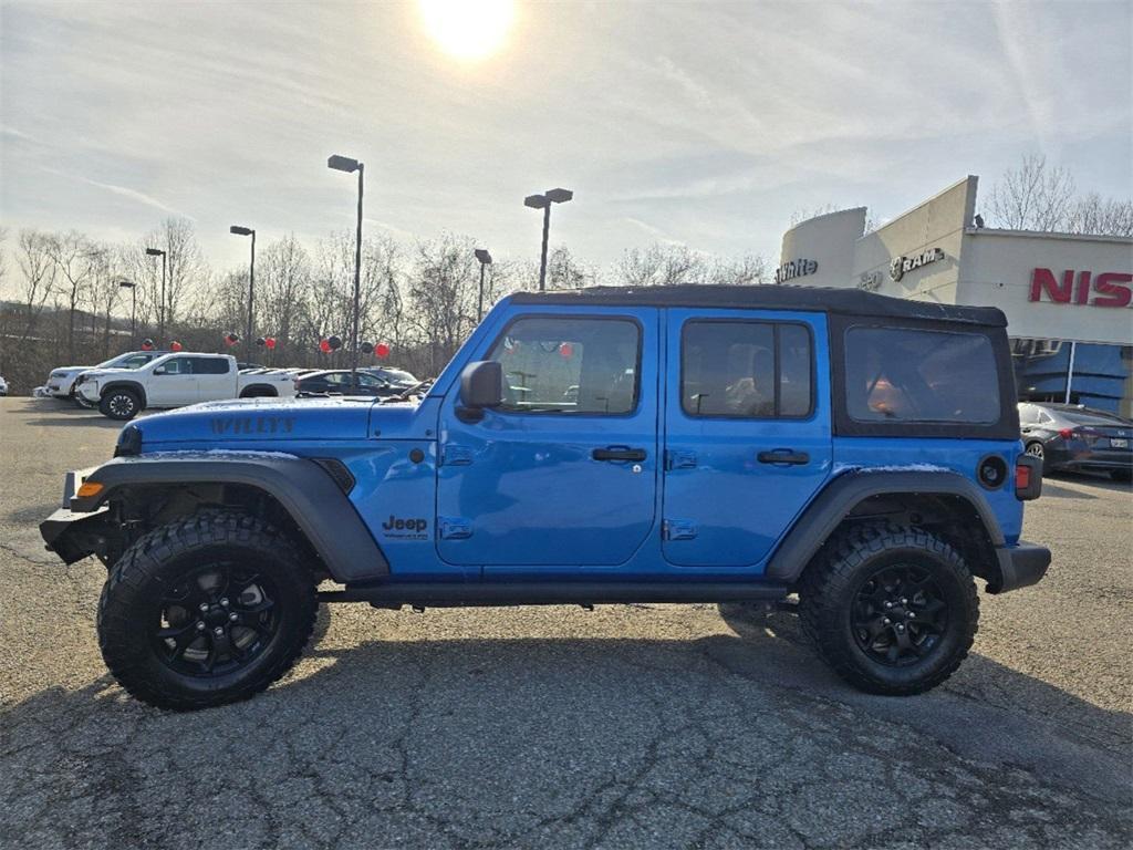 used 2021 Jeep Wrangler Unlimited car, priced at $26,980