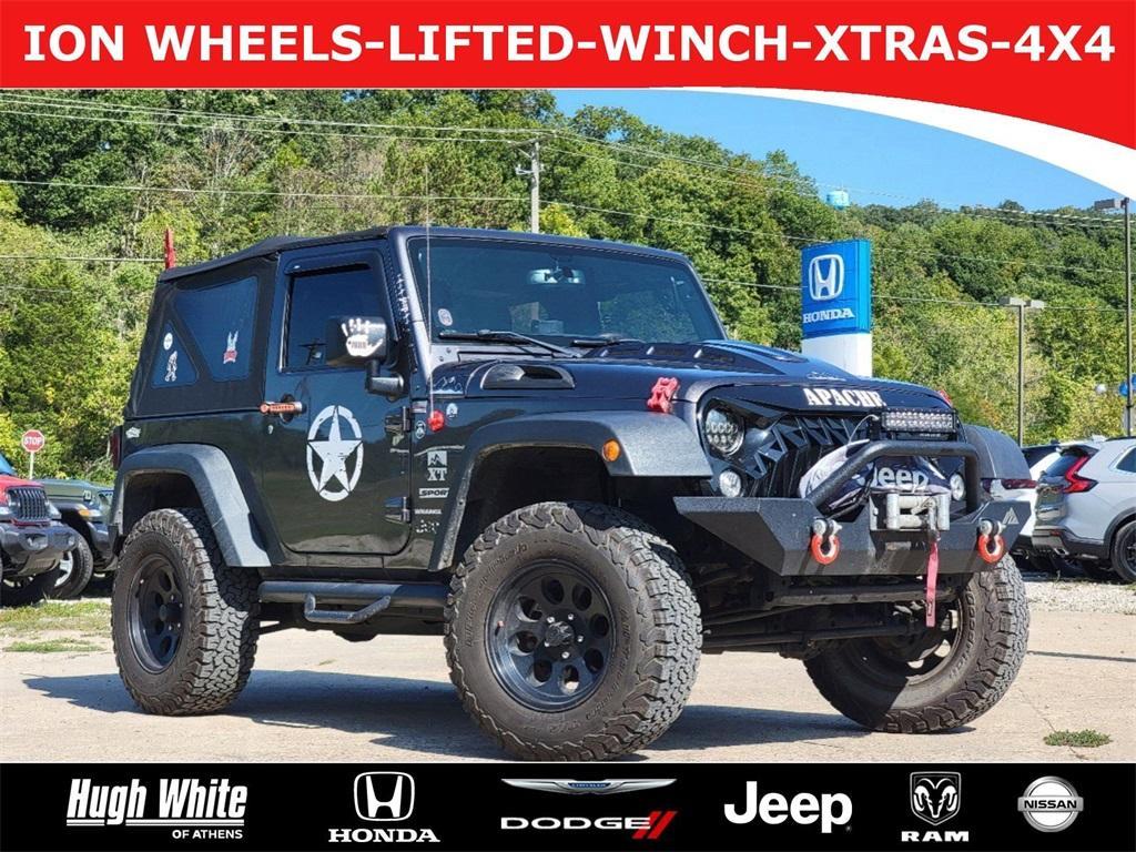 used 2018 Jeep Wrangler JK car, priced at $19,949