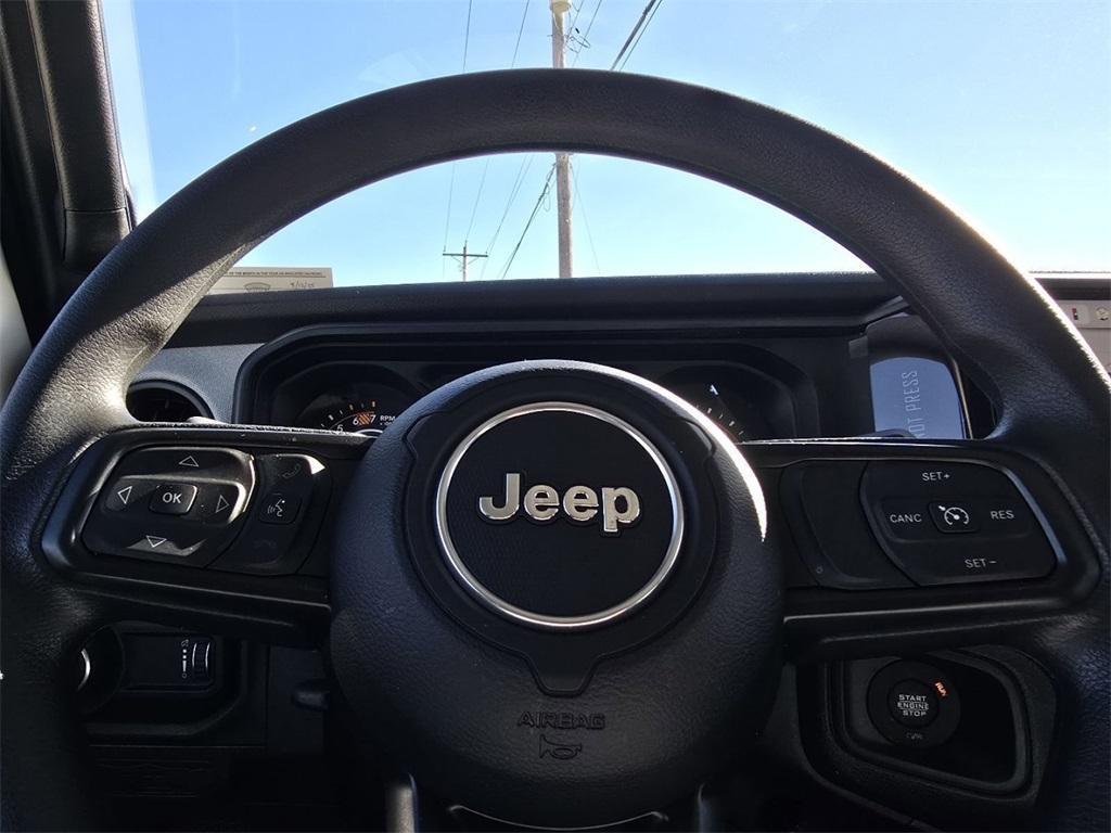 used 2025 Jeep Wrangler car, priced at $33,899