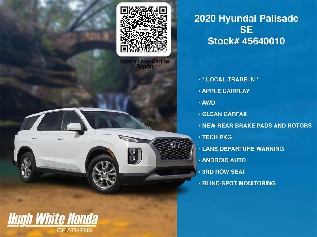 used 2020 Hyundai Palisade car, priced at $20,000
