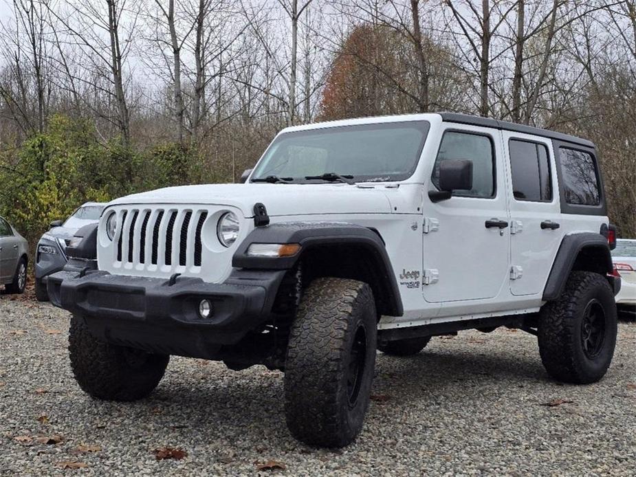 used 2018 Jeep Wrangler Unlimited car, priced at $20,855