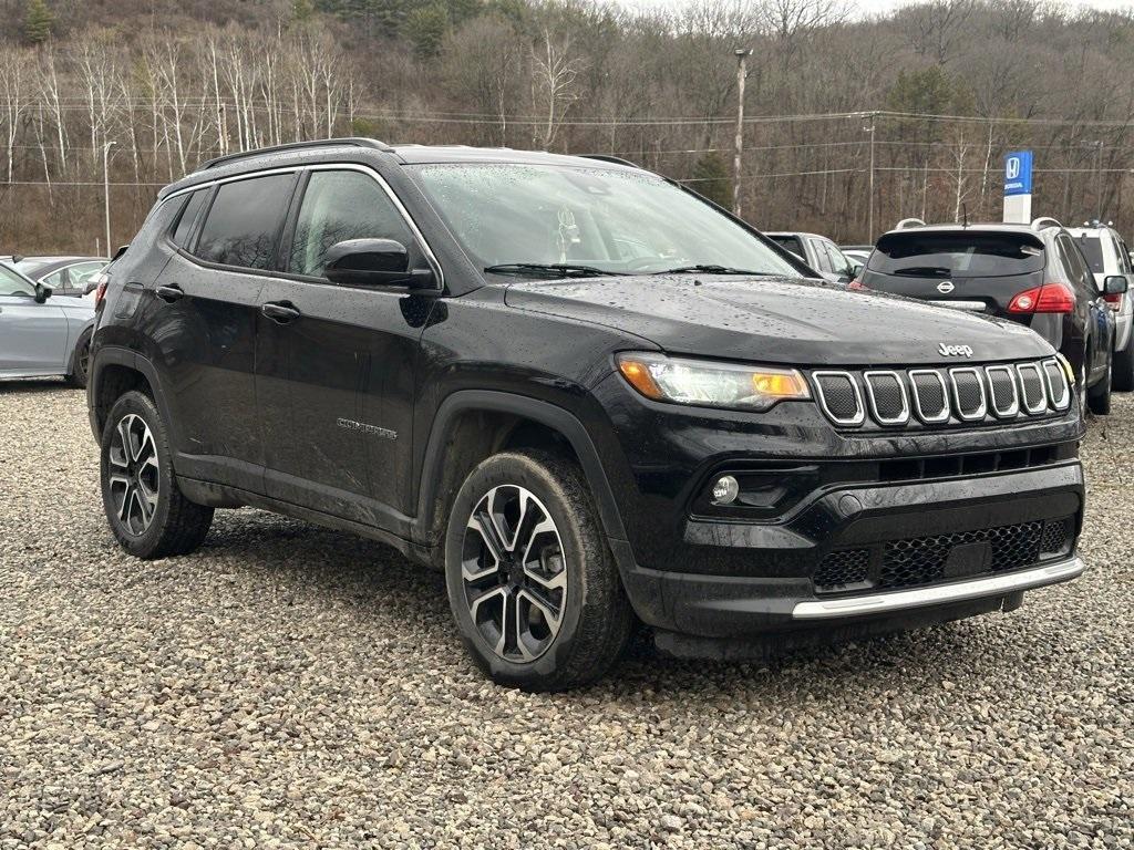 used 2022 Jeep Compass car, priced at $23,490