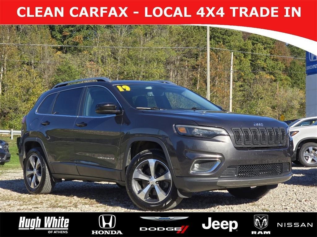 used 2019 Jeep Cherokee car, priced at $15,672