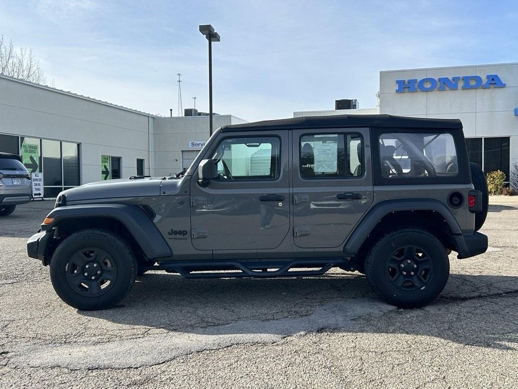used 2022 Jeep Wrangler Unlimited car, priced at $23,821