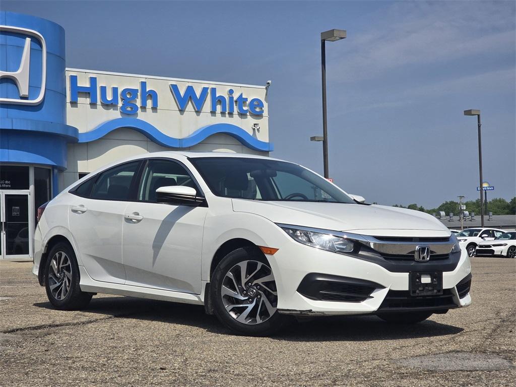 used 2018 Honda Civic car, priced at $15,375
