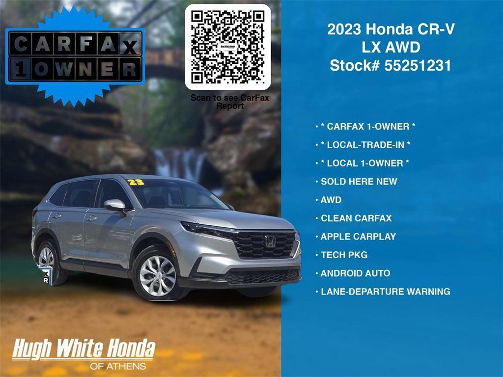 used 2023 Honda CR-V car, priced at $25,500