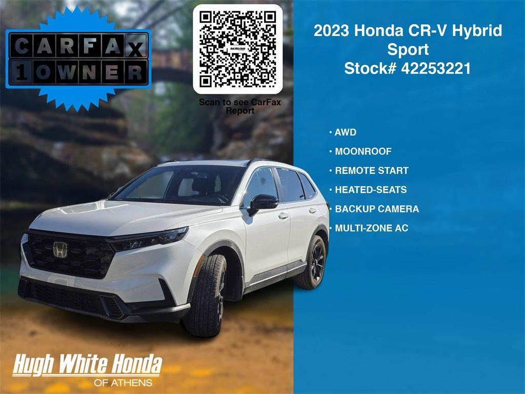 used 2023 Honda CR-V Hybrid car, priced at $28,980