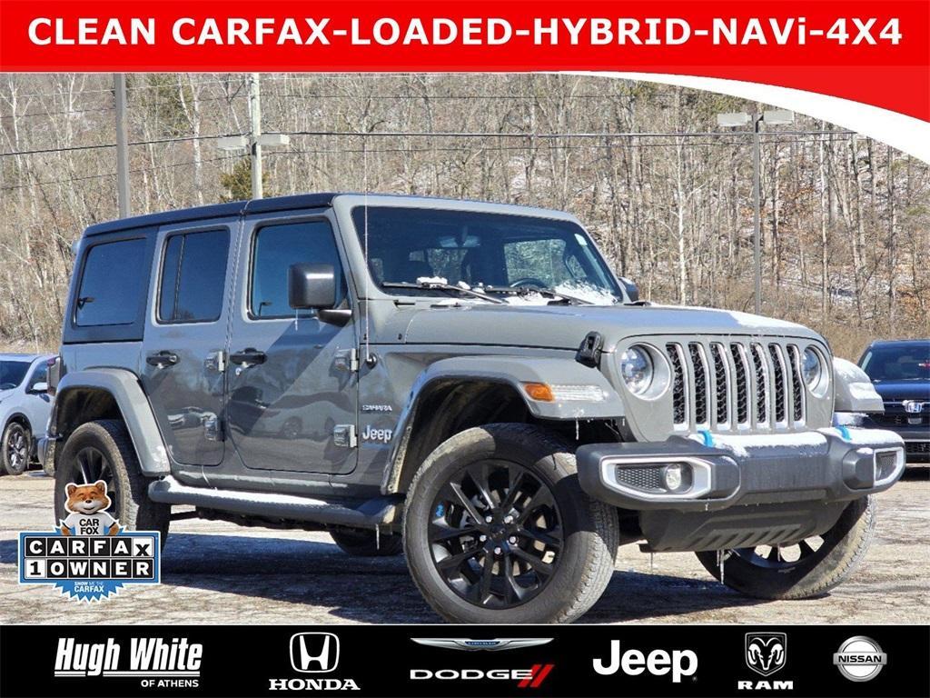 used 2023 Jeep Wrangler 4xe car, priced at $31,877