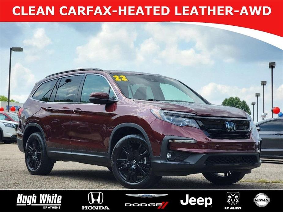 used 2022 Honda Pilot car, priced at $31,492