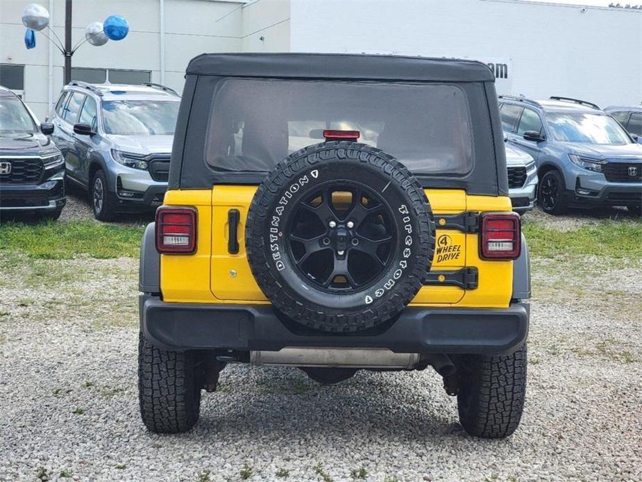 used 2021 Jeep Wrangler Unlimited car, priced at $30,960