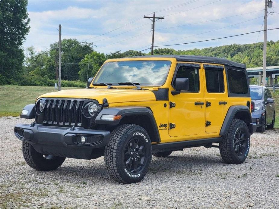 used 2021 Jeep Wrangler Unlimited car, priced at $30,960