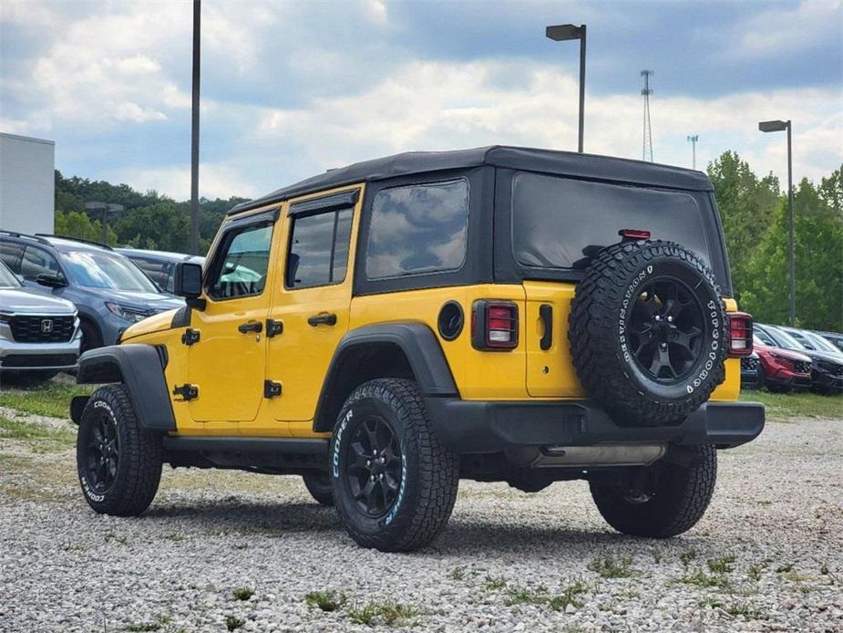 used 2021 Jeep Wrangler Unlimited car, priced at $30,960