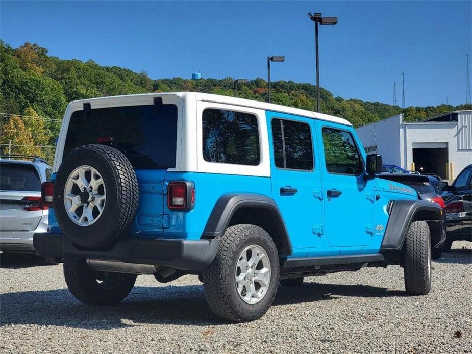 used 2021 Jeep Wrangler Unlimited car, priced at $29,624