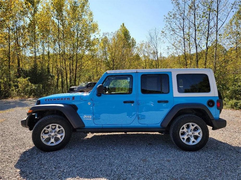 used 2021 Jeep Wrangler Unlimited car, priced at $29,624